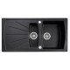 Мойка гранитная Marmorin Fenco black 320513002 (97x51x20.5)