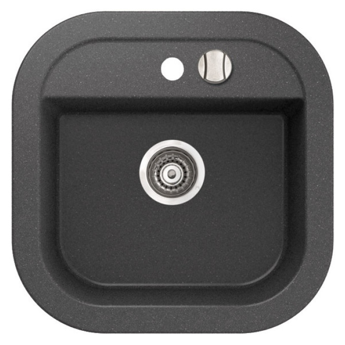 Мойка гранитная Marmorin Laver black 510103002 (50x50x19)