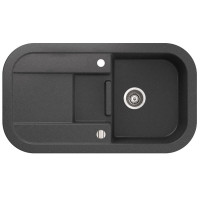Мойка гранитная Marmorin Laver black 510513002 (88x50x19)