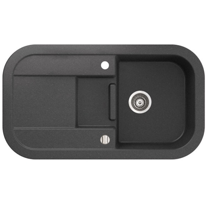 Мойка гранитная Marmorin Laver black 510513002 (88x50x19)