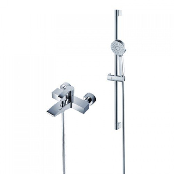 Змішувач Kraus KEF-14709 для ванни с душовою стійкою