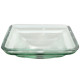 Умывальник Kraus Clear GVS-930-19 мм (45.7x45.7) стеклянный