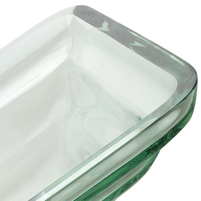 Умывальник Kraus Clear GVS-930-19 мм (45.7x45.7) стеклянный