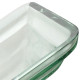 Умывальник Kraus Clear GVS-930-19 мм (45.7x45.7) стеклянный