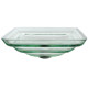Умывальник Kraus Clear GVS-930-19 мм (45.7x45.7) стеклянный