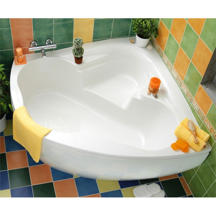 Ванна акриловая ассиметричная Vagnerplast Paria (140x140)