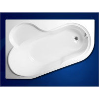 Ванна акрилова асиметрична Vagnerplast Selena 147 (147x100) лівостороння
