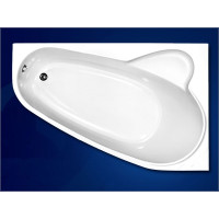 Ванна акриловая ассиметричная Vagnerplast Selena 160 (160x105) правосторонняя