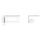 Шторка для ванни Radaway Arta PNJ 130/R 210213-01R