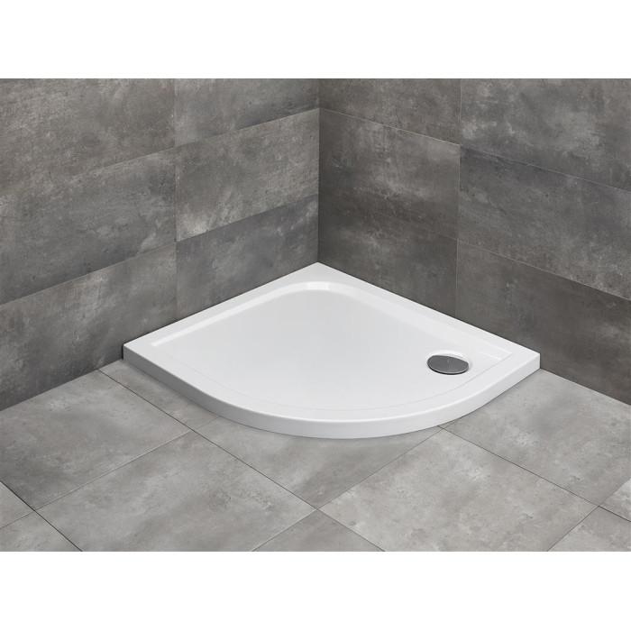 Душовий піддон Radaway Delos E 90x80 асиметричний SDE9080-01L