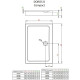 Душевой поддон Radaway Doros D Compact 1200x800x115 белый
