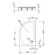 Душовий піддон Radaway Patmos E 120x90 асиметричний L 4P91217-03L