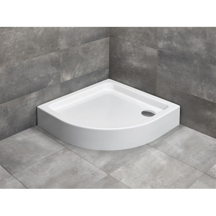 Душовий піддон Radaway Laros A 85x85 півкруглий SLA8585-01