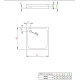 Поддон душевой Radaway Siros Compact С 80 квадратный SBC8817-2