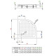 Поддон душевой Radaway Rodos A 80 полукруглый 4P88155-03