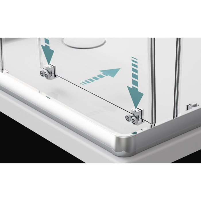 Душові двері Radaway Premium Plus DWJ 110 скло фабрік 33302-01-06N