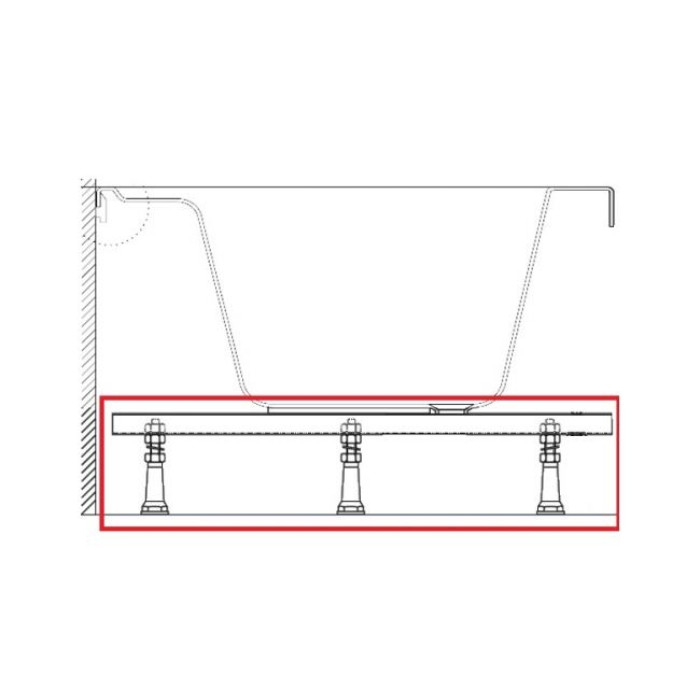 Опора к ванной Ravak Gentiana, NewDay CY65000000