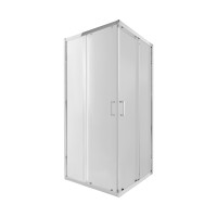 Душевая кабина Qtap Taurus CRM1099SC6 90х90 см, стекло Clear 6 мм покрытие CalcLess, без поддона 