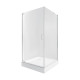 Душевая кабина QT Aquarius CRM1099SC6 Clear 2020x900x900 мм + поддон Tern 309912C 90x90x12 см з сифоном SD00048929