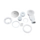 Душевая кабина QT Taurus CRM1099AC6 Clear 2020x900x900 мм + поддон Robin 309912C 90x90x12 см з сифоном SD00048947