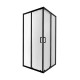 Душевая кабина QT Taurus BLA1099SC6 90х90 см, стекло Clear 6 мм, покрытие CalcLess, без поддона SD00039703