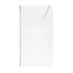 Душевая перегородка Qtap Walk-In Standard CRM2011.C8 110х190 стекло Clear 8 мм