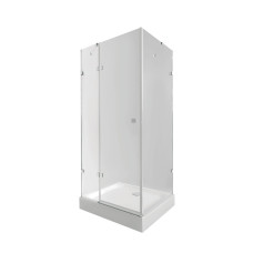 Набір QT душова кабіна Capricorn CRM1099SC6 Clear 2020x900x900 мм + піддон Tern з сифоном 