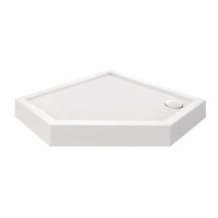 Душевой поддон Qtap Diamond 301112 100x100x12 см сифон