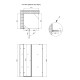 Душевая кабина QT CAPRICORN CRM1099SC6 90х90 см, стекло Clear 6 мм, CalcLess, без поддона SD00039710