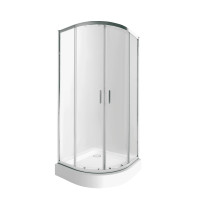 Душевая кабина с поддоном Qtap Taurus CRM1011AC6 Clear 100x100