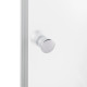 Душевая кабина QT PRESTO CRM1099AP5 90x90, стекло 5мм Pear + линейный трап
