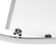 Душевая кабина QT PRESTO CRM1099AP5 90x90, стекло 5мм Pear + линейный трап