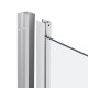 Душевая кабина Qtap Taurus CRM1011SC6 100x100 стекло Clear 6 мм без поддона