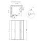 Душевая кабина QT Pisces BLA109-11SC5 90-105x90-105 см, стекло Clear 5 мм без поддона SD00045273