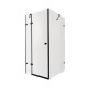 Душевая кабина Qtap Capricorn BLA1099SC6 90x90 стекло Clear 6 мм без поддона