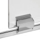 Душевая перегородка Qtap Walk-In Glide CRM2012.C8 120х190 стекло Clear 8 мм