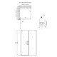 Душевая кабина QT Aquarius CRM1099SC6 90х90 см, стекло Clear 6 мм, CalcLess, без поддона SD00039717