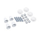 Душевая кабина QT Taurus BLA1099SC6 Clear 2020x900x900 мм + поддон Tern 309912C 90x90x12 см з сифоном SD00048945