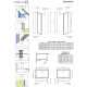 Душевая кабина Radaway EOS II KDS (110Lx90x195) 13799483-01L+13799431-01