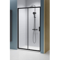 Душові двері Radaway Premium Pro Black DWJ 1000x2000 лівосторонні 1014100-54-01L