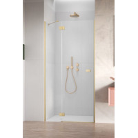 Душові двері Radaway Garda Brushed Gold DWJ 1000Lx1950 10710100-99-01L