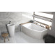 Ванна акриловая Radaway SITERA 160x95L с ножками WA1-32-160x095L