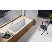 Ванна акриловая Radaway TEA 160x75 с ножками + сифон R135L WA1-51-160x075