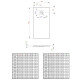 Душевой поддон Kyntos F 1200x700x30 белый HKF12070-04