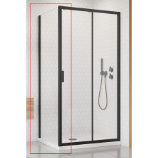 Бокова стінка Alienta S 800х1900 чорна
