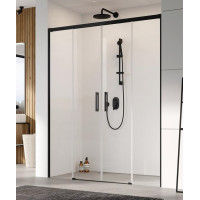 Душові двері Idea Black DWD 1500x2005 чорний/прозоре 387125-54-01