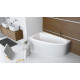Ванна акриловая Radaway Rineia 150x95 левая с ножками + сифон R135L WA1-31-150x095L