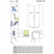 Душевая кабина Radaway Torrenta KDD (100x80x185) 132273-01-01L