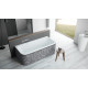 Ванна акриловая Radaway Arania 180x85 с ножками + сифон R135L WA1-46-180x085U