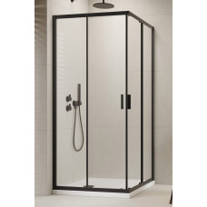 Душевая кабина Alienta C 900х900х1900 черная